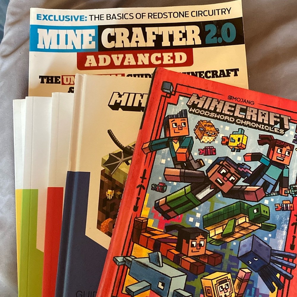 Minecraft Book Lot